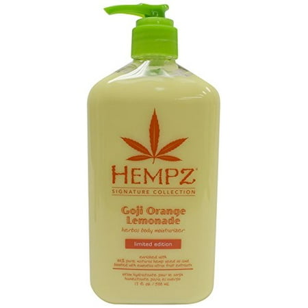 100% Hemp - Herbal Body Moisturizer with 100% Pure Hemp Seed Oil - 17oz -