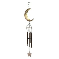 Mainstays Outdoor 35"H Crescent Bronze Metal Wind Chime, 0.86 lb weight