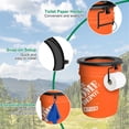 thumbnail image 7 of WADEO Portable Toilet Seat for 5 Gal Buckets, Black, 7 of 7