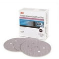 thumbnail image 2 of 3M 30787 Dust Free Abrasive Disc, 6 in Dia, 36 Grit, Hook and Loop, Purple, 2 of 4