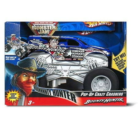 Hot Wheels Monster Jam Pop Up Crazy Crashers Bounty Hunter