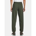 Athletic Works Men's & Big Men's Fleece Elastic Bottom Sweatpants