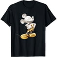 thumbnail image 1 of Disney T-Shirt Graphique à Manches Courtes Doré Mickey Mouse Pose Toutes Tailles P-3TG, 1 of 3