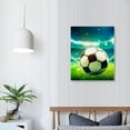 thumbnail image 3 of Creowell Fall Decor Football Canvas Wall Art Picture 16x20in for Living Room Bedroom 16x20in, 3 of 3
