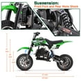 thumbnail image 3 of Hover Heart DB1 Gasoline 50CC Dirt Bike, Green, 3 of 8