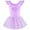 Purple bowknot, variant on WIBACKER 3-10Y Girls Ruffle Sleeve Ballet Dance Dress Bowknot Back Tutu Skirted Leotards Ballerina Outfits for Kids