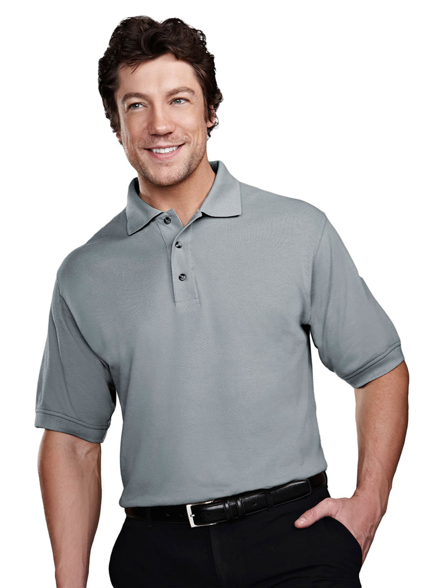 Tri-Mountain Men's Big And Tall Stain Resistant Golf Shirt - Walmart.com