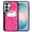 Hot Pink Composition Book, variant on WIRESTER Shockproof Soft Rubber Cover Case for Samsung Galaxy S26 / S26 Plus 6.7" 2026, Red Composition Book