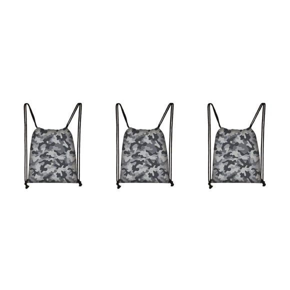 Minnieouse Bolsa con cordón deportiva Bolsas de cuerda impermeables Almacenamiento de ropa Paquete grueso plegable Acampar al aire libre Ciclismo Type3 NO3