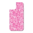 thumbnail image 3 of DistinctInk Custom SKIN / DECAL compatible with OtterBox Defender for iPhone 11 Pro (5.8" Screen) - Preppy Pattern - Pink & White Flowers Floral, 3 of 5