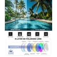 thumbnail image 3 of KALIYADI Fit Over Wrap Sunglasses Polarized Sun Glasses:Wrap Around Eyeglasses for Men and Women with UV Protection for Driving, 3 of 7