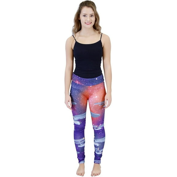 Underboss Star Trek Galaxy Leggings X Large
