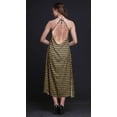 thumbnail image 2 of Bimba Robe Longue Dos Nu Géométrique Décontractée pour Femmes Robe de Plage Imprimée-Petite, 2 of 6