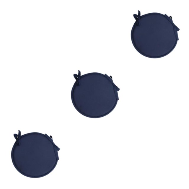 Advancent Cojines De Textura Para Comedores Interiores Y Exteriores - Cómodos Y De Alta Resiliencia Azul Marino 30cm Type1 NO1