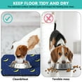 thumbnail image 2 of Cosmic Starry Night Dog Feeding Mat, Non-Slip Pet Food Pad, Waterproof Cat Mat with Moon and Stars, Multi-Layer Absorbent Core, Large Size, 2 of 3