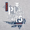 thumbnail image 3 of CafePress - Nerf Play Beyond Limits Long Sleeve T Shirt - Womens Baseball Tee, 3 of 4