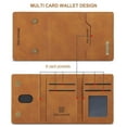 thumbnail image 3 of 2 in 1 Detachable Back Cover Compatible with iPhone 14 Plus Case 2022, iPhone 14 Plus Wallet Case with Card Holder Leather Pocket Slim Phone Cases 6.7'', 3 of 10