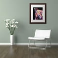thumbnail image 4 of Trademark Fine Art "Thoughtful Pit Bull" Canvas Art by Dean Russo, White Matte, Wood Frame, 4 of 4