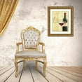 thumbnail image 3 of Brissonnet, Daphne 26x32 Gold Ornate Wood Framed with Double Matting Museum Art Print Titled - Wine Passion I, 3 of 4