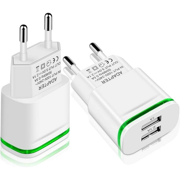 Adaptateur Alimentation 100-240V chargeur USB 5V (1A max)Universal Power  Adapter