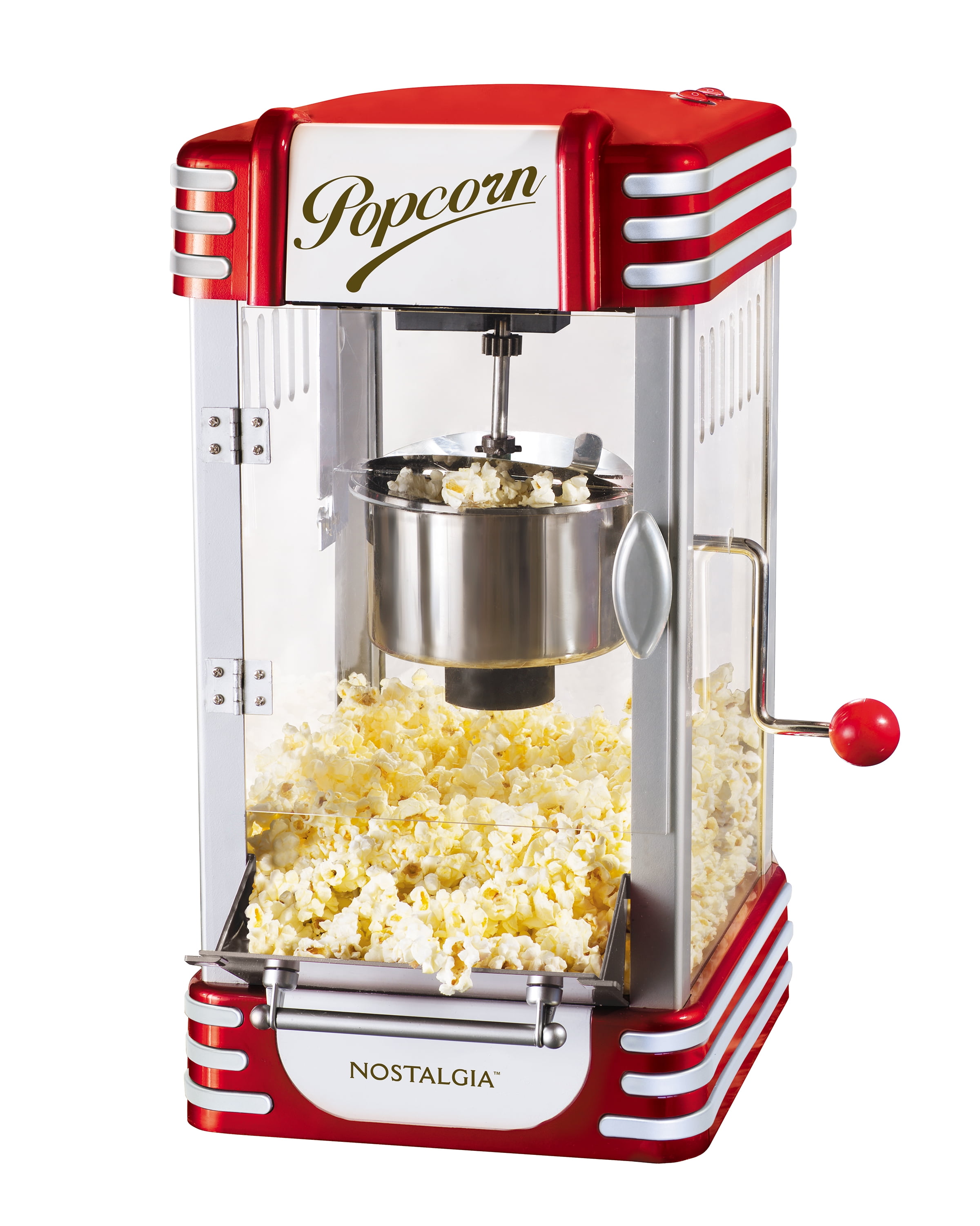 Nostalgia KPM508 Vintage 2.5-Ounce Kettle Popcorn Maker 