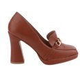 thumbnail image 2 of 144-22 Zapatilla Dama Mujer Miel Tacón 10 cm Cklass 144-22, 2 of 2
