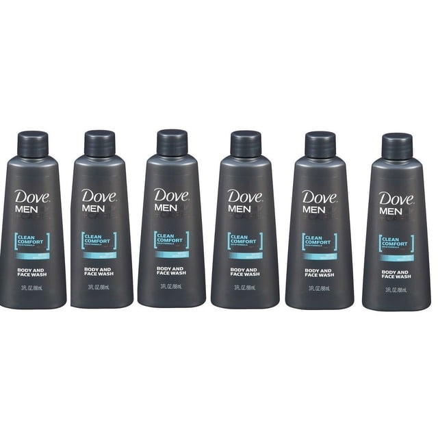 Gel de baño y rostro Dove Men + Care Hydrating Clean Comfort