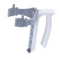 thumbnail image 2 of Lipstore Porte-Boîtes Porte-Gobelet Porte-Boisson avec Poignée Porte-Boisson Matériau PP Support Gris Blanc, 2 of 8