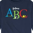 thumbnail image 3 of Dr. Seuss - ABC Book Characters - Youth Long Sleeve Graphic T-Shirt, 3 of 6