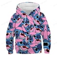 thumbnail image 1 of Primavera y otoño sudaderas con estampado 3D película Stitch hombres mujeres niños moda sudaderas con capucha pulóver ropa de calle niño niña niños Tops120 zhangmengya CONDUJO, 1 of 2