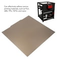 thumbnail image 3 of Placa de construcción ANGGREK flexible 470x470 mm para impresora 3D Instalación simple Pulverización de doble cara, 3 of 8