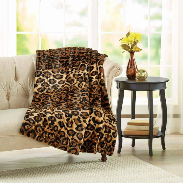Better Homes and Gardens Faux Fur Throw Blanket - Walmart.com