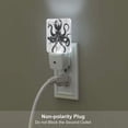 thumbnail image 5 of Rocae Abstract Ink Octopus for 0.5W Plug in Night Light, Dusk to Dawn, Bright Nightlight Auto-On/Off-US, 5 of 7