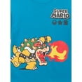 thumbnail image 2 of Super Mario Boys' Front Back Graphic Tee with Short Sleeves, Sizes 4-20, 2 of 3