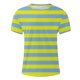 thumbnail image 3 of Camisetas de Manga Larga para Hombres Imprimir Fallow Cuello Redondo Camiseta, Moda Casual Manga Corta Mezcla de Algodón/Lino, 3 of 5