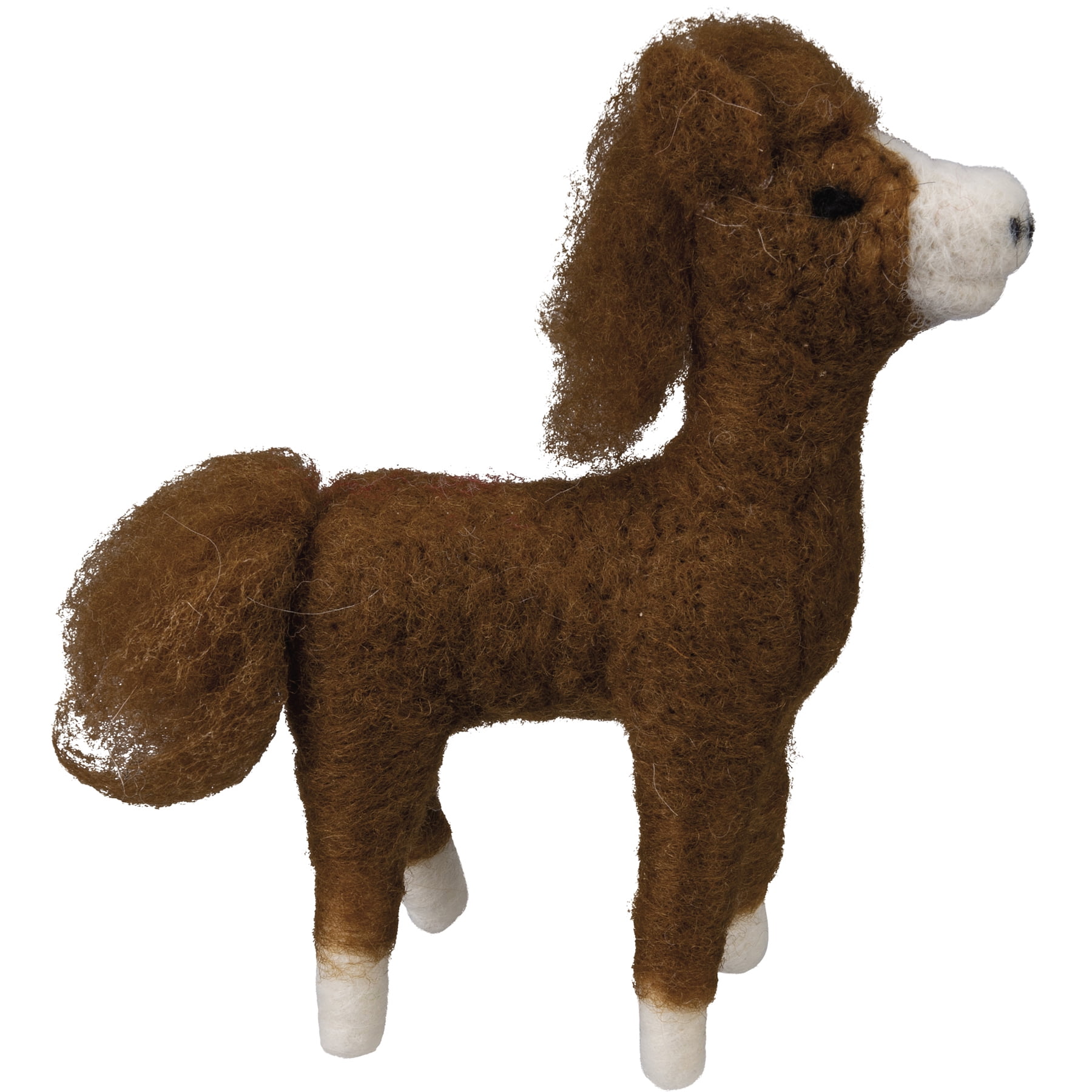Cost Plus World Market Stuffed Toy Puppy Dog Aqua Blue Bean Dangly Legs 