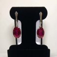 thumbnail image 4 of Natural Certified 925 Sterling Silver 6 Ct Ruby Earrings For Wife/Fiancé/Mother, 4 of 4