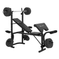 thumbnail image 1 of Banco de Ejercicio Fitness Altera LIONHEART Multipocisiones C/ Respaldo Ajustable Mas Pesas Integradas Color Negro, 1 of 5