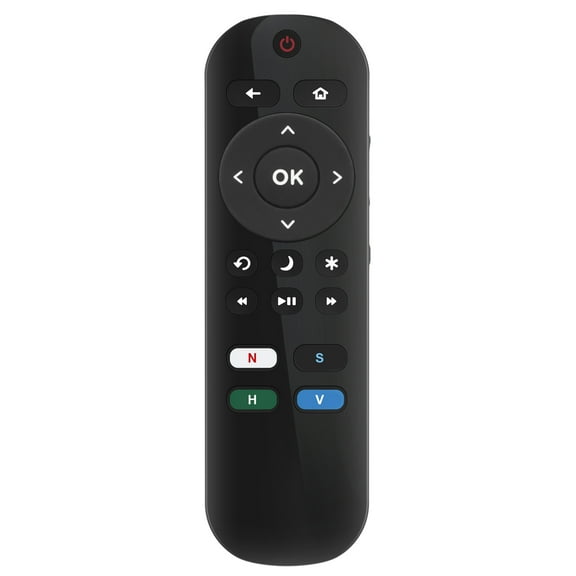 Vinabty Replacement Remote Control fit for Hitachi Roku TV 49R81 50RC6 55R81 60R70 32RC23 60RH2 43R80 49R80 55R80 65R80