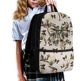 thumbnail image 2 of HUISEFOR Duck Camo Bow Kids Backpack Set,5 Pcs 17 Inch Multifunctional Backpack with Lunch Bag,Pencil Case,Water Bottle Holder for Elementary & Middle 4th-6th Grade, 2 of 6