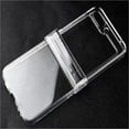 thumbnail image 4 of For Samsung Galaxy Z Flip 6 Clear Case with Hinge Protection [Ultra-Thin Free Folding] Shockproof Slim Phone Protection Transparent Phone Case Cover by Xpression - Clear, 4 of 7