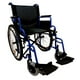 thumbnail image 1 of Silla de Ruedas Todo Terreno 19 Plegable Descansa Pies Azul, 1 of 6