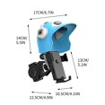 thumbnail image 1 of COM1950s Helmet Styling Bracket for Sun and Rain Protection, Cycling Phone Bracket, 1 of 7