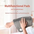 thumbnail image 3 of 6 Level Adjustable Electric Heating Pad For Shoulder Neck Back Spine Leg Pain Relief Winter Warmer Heating Pad Heat Blanket, 3 of 5