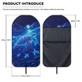 thumbnail image 5 of Bulopur Sea Turtle Front Car Seat Towel Universal Sweat Carseat Protector for Beach Breathable Galaxy Athletic Towel for Summer Car Decor Fit SUV Sedan Truck, 5 of 8