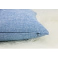 thumbnail image 3 of Aiking Home Woven Fine Faux Linen Throw Pillow Cover, size 12"x18", Baby Blue, 3 of 3