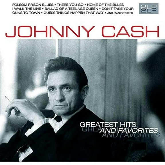 Greatest Hits and Favourites Johnny Cash (Vinyl Record)