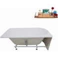 thumbnail image 4 of 59" Streamline N4040BGM Soaking Freestanding Tub and Tray With Internal Drain, 4 of 7
