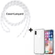 thumbnail image 1 of Funda cruzada transparente para iPhone 13 Pro Max 12 Pro Max 11 SE 2020 XS Max X XR 7 8 6 6S Plus 5 5S, cordón ajustable Fivean unisex, 1 of 2