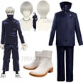 thumbnail image 1 of Eso es Kaisen Anima Toge Inumaki Coupley Magic se viste con pantalones Zapatos de noche Todos los santos Fiesta de Navidad Un traje escolar para hombres, 1 of 5